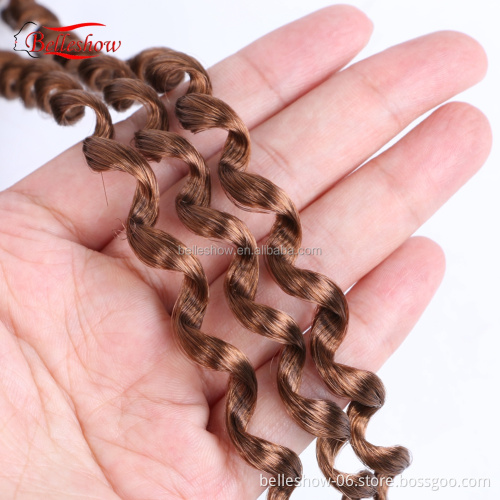 Hot sell passion twist hair 18inch water wave passion twists Synthetic Hair braiding passion twist crochet